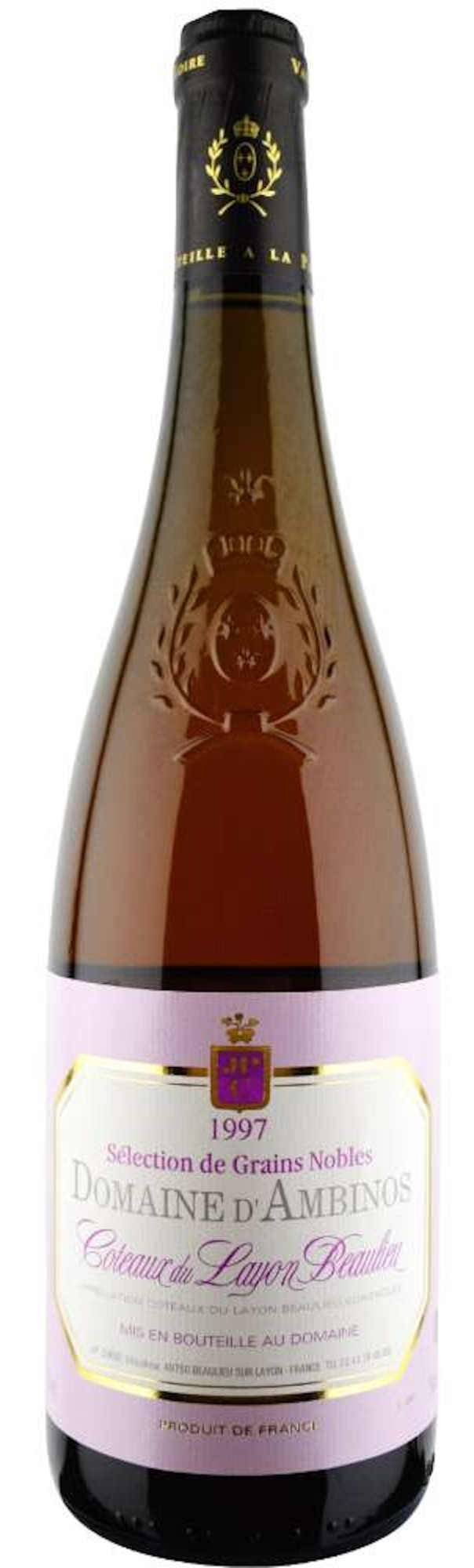 Domaine d'Ambinos Coteau de Layon Beaulieu Sélection de Grains Nobles